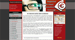 Desktop Screenshot of paidcheck24.de